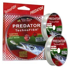 Πετονιά Λευκή 260m 0,40mm 22,600Kg Technofish Predator 3642-40