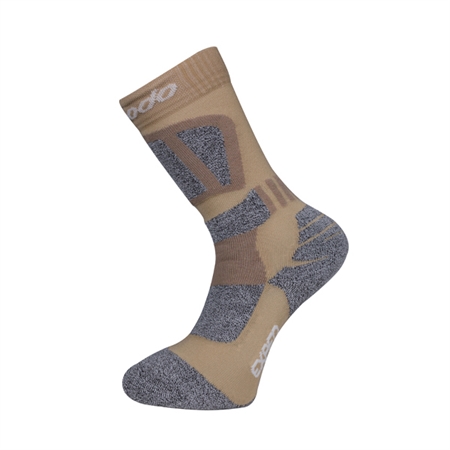 Κάλτσες Τεχνικές Μπεζ-Γκρι Comodo Trecking Socks STT 80002ΒΖ