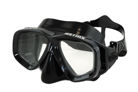 Μάσκα μαύρης σιλικόνης X-Dive Matrix 61021