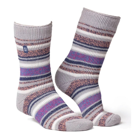 Θερμικές Κάλτσες Γυναικείες Heat Holders Fashion Twist Socks Abstract 80018A