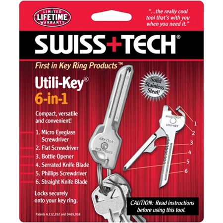 Πολυεργαλείο Swiss Tech Utili-Key 6-in-1 21008