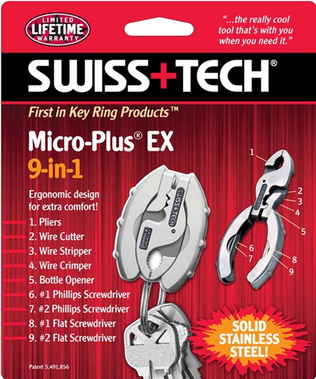 Πολυεργαλείο Swiss Tech Micro-Plus EX 9-in-1